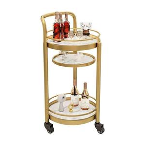 Modern Mobile Cart Salon Living Room Dining Hotel Nail Restaurant Furniture Hairdressing Metal <b>Tea</b> Beauty <b>Trolley</b> - Product Image 2