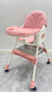 Mesa y Silla <span class=keywords><strong>de</strong></span> Comedor Versátiles para el Hogar, Cochecito <span class=keywords><strong>de</strong></span> Bebé Multifuncional y Compacto, Plegable para un Almacenamiento sin Esfuerzo - Product Image 5