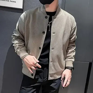 Veste de baseball décontractée haut de gamme pour <span class=keywords><strong>homme</strong></span> – Collection automne Toptrendy – Coupe ample et <span class=keywords><strong>tendance</strong></span> - Product Image 3