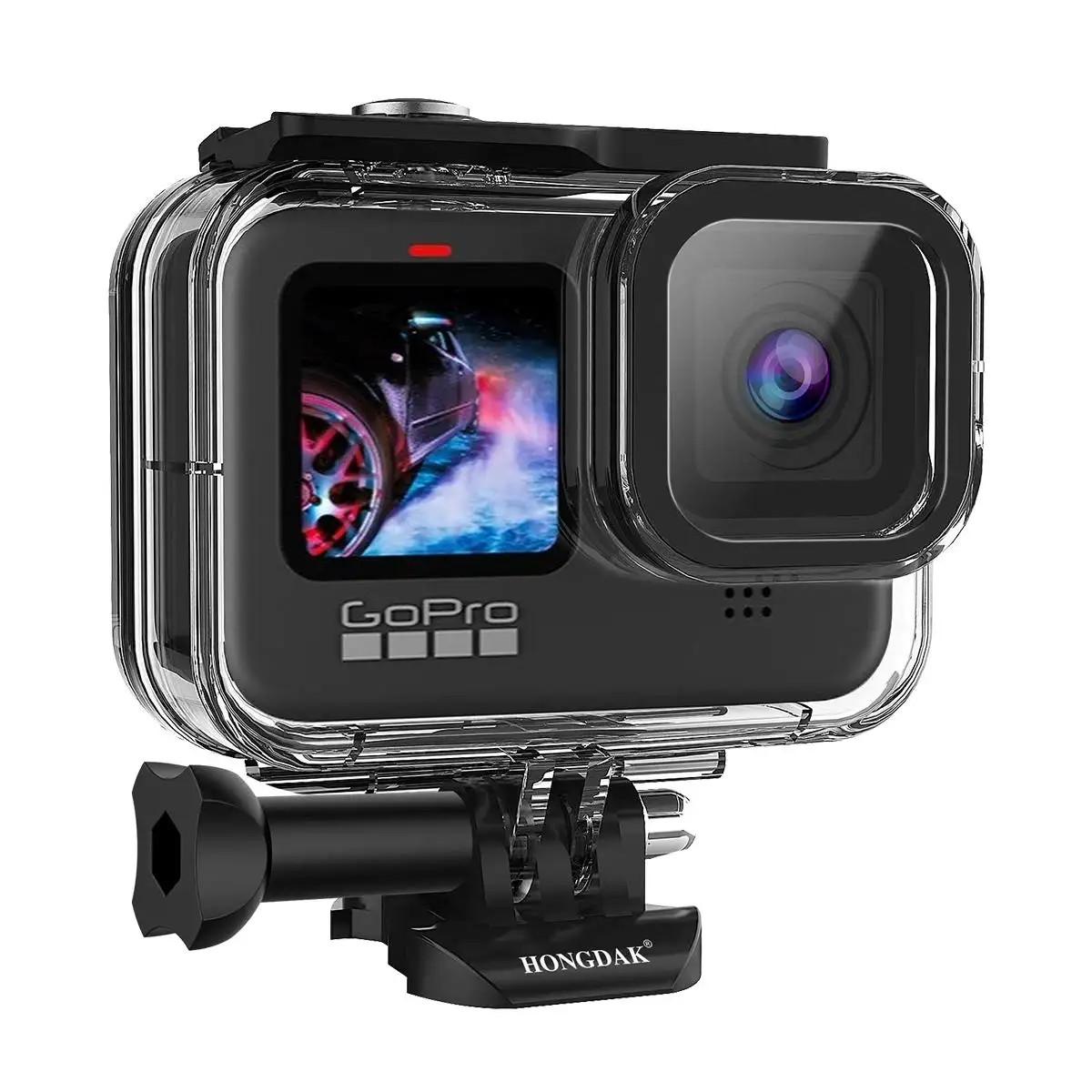 HONGDAK Underwater 60m Waterproof Case GoPro Accessories For GoPro Action Camera Hero-9 Hero-10 Hero-11