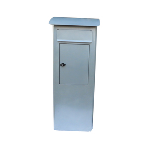 Metal parcel drop box drop box parcel