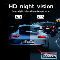Cámara para Auto DVR 4K 4G con Visión Nocturna Superior, Grabador de Conducción HD con Doble Visión, GPS, WiFi, Modo de Estacionamiento 24H, Protector