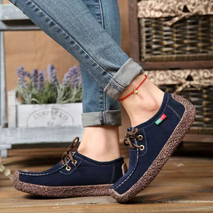 Scarpe Invernali da <span class=keywords><strong>Donna</strong></span> in Vera <span class=keywords><strong>Pelle</strong></span> 100%, <span class=keywords><strong>Mocassini</strong></span> Casual Caldi e Comodi, Slip-on con Interno in Peluche - Product Image 3