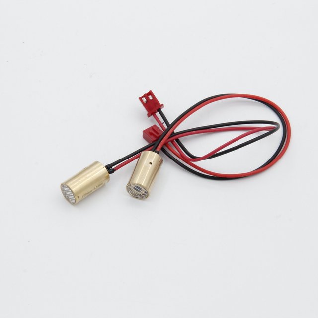 Blueuniverse New 650nm 200mW Red Line Laser Module with Laser Head Industry Use DC 12V Long Service Life