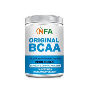 Supplément de poudre de L-lsoleucine organique de marque privée Récupération musculaire et poudre d'électrolytes BACC - Product Image 1