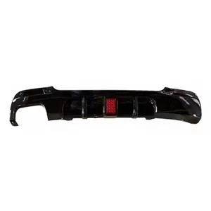 2005 To 2012 for 3 Series E90 318i 320i 328i 330i 335i 340i Rear Bumper Spoiler Lip with <b>Led</b> Light <b>Diffuser</b> Auto Accessorie - Product Image 3