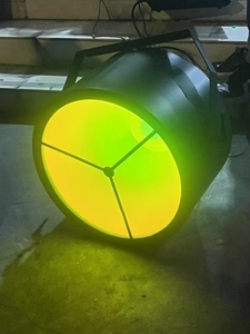 Éclairage de scène DMX RVB d'<span class=keywords><strong>occasion</strong></span> LED blanches Matrice aluminium E27 Projecteurs pour DJ Bureau Piste de danse pour KTV - Product Image 4