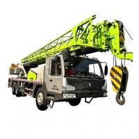 Grue mobile d'occasion ZOOMLION ZTC251V562 2022 neuve de 25 tonnes, grue de levage de moteur de camion de 7 tonnes, grue d'occasion
