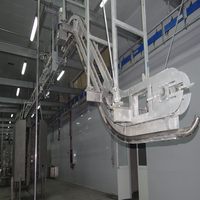 Équipement d'abattage de porcs pour ligne de traitement d'abattoir porcin