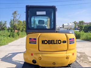 Mini pelle d'occasion Kobelco SK55 de 5 tonnes d'origine japonaise vend SK55 avec une longue durée de vie et des performances stables à bas prix - Product Image 6