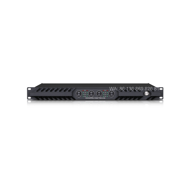 DJ Power Amplifier 5000 Watts 1u Class D 4 Ch 1u High Power Digital Amplifier 5000w Multi-capacitor 1u Amplifier with Big Power