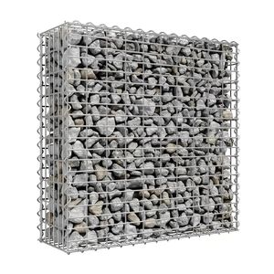 Affordable Price Galvanized Welded <strong>Gabion</strong> Basket Garden <strong>Fence</strong> <strong>Gabion</strong> Retaining Wall - Product Image 1