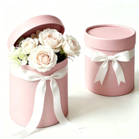 Boîte Cadeau Ronde Personnalisée en Carton Épais de Luxe pour Emballage Cadeau