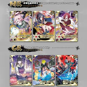 Wholesale Japanese Anime Cards Narutoes Cards Tier1 Wave1 Booster 36pack 5cards Kayou Anime Playing Cards Game Cartas Gift