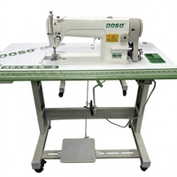 Machine à coudre industrielle à grande vitesse à aiguille simple DOSO DS-8700 avec table et moteur servo