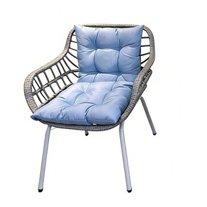 Sedia a Dondolo Sospesa in Acciaio, Design Minimalista in Acciaio al Carbonio, Arredamento <span class=keywords><strong>da</strong></span> <span class=keywords><strong>Esterno</strong></span> per Balcone e Cortile, Poltrona di Dimensioni Standard - Product Image 3