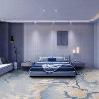 Axminster Gewebter Maschinell Gefertigter Jacquard-Teppich Umweltfreundliches Farbenfrohes Design Hochwertiger Luxus-Teppich für Hotellobby und Bankettsäle