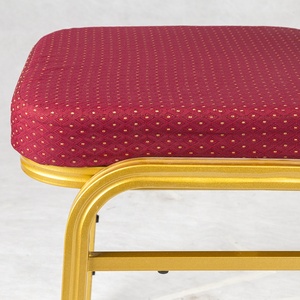 <span class=keywords><strong>Chaises</strong></span> de banquet empilables en métal pour hôtels, salons extérieurs et appartements pour les fêtes - Product Image 3
