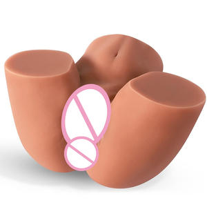 Alat Masturbasi Pria untuk Perdagangan Luar Negeri, Realistis, Dua Saluran, Cetakan Vagina dan Bokong Besar Tanpa Kepala, 9KG, Mainan Seks Bokong Besar - Product Image 1