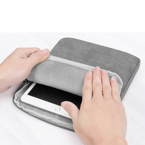 Mới Slim-fit Túi máy tính chống mùa thu cộng với PU da dày của nam giới và phụ nữ PU 13 15 inch bảo vệ trường hợp máy tính xách tay lót túi - Product Image 4