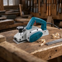 Raboteuse électrique 600W, largeur 82mm, profondeur 2mm, raboteuse électrique portative pour le bricolage et les projets de rénovation de la maison