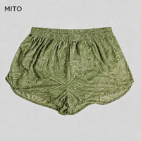 Pantalones Cortos Deportivos MITO Ranger Estilo Panty con Colores y Logotipo Personalizados, Fábrica OEM ODM, Pantalones Cortos para Correr de Secado Rápido para Entrenamiento en el Gimnasio