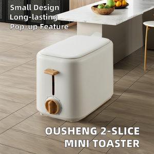 Tostapane Personalizzato a 2 Fette con Slot Più Largo per Tutti i Tipi di Pane, Spegnimento Automatico, 6 Livelli di Doratura, Prodotto dalla Fabbrica Ousheng - Product Image 2