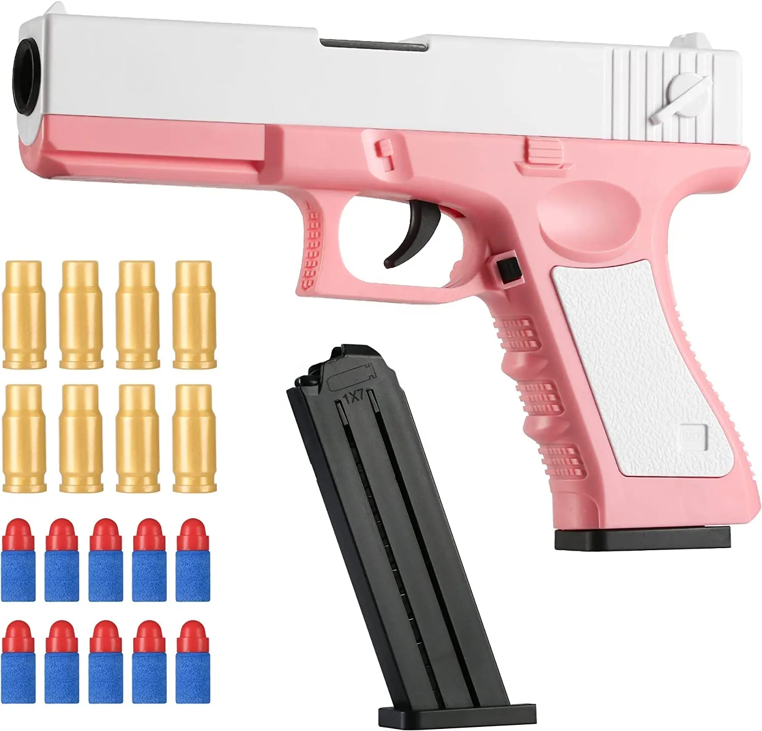 Hot selling G18 Soft Bullet Toy Gun Soft Bullet Pistol with Shell Ejection Pistol Toys Foam Blaster for Kids