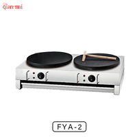 Automatique bbq moelleux japonais soufflé crêpe et grandes crêpières poêle à frire brochette distributeur distributeur bobine tube de cuivre machine à rouler