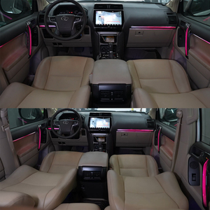 Éclairage d'ambiance LED de précision pour voiture, bande de fibres optiques acryliques Symphony pour Toyota Prado 2011-2021, amélioration de l'intérieur - Product Image 6