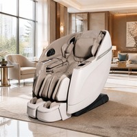 Sillón de Masaje Inteligente para Pies con Doble Rodillo, Riel SL, Spa Corporal Completo, Reclinable para Oficina