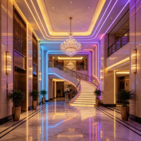 Bande LED RGB WS2812B 5050, 30 LED/m, 5V, 6W/m, adressable individuellement, couleur de rêve pour la décoration de la maison, du téléviseur, de la fête