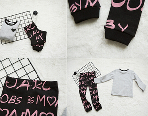 Vêtements pour enfants chinois à l'ancienne, ensemble de vêtements pour filles, pull d'automne - Product Image 4