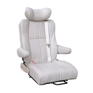Vip lujo cuero coche pasajero sofá asiento cama para Interior Tuning MPV VAN RV limusina Campervan autocaravana - Product Image 1