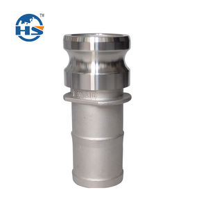 Venta caliente Instalación de tuberías flexibles hidráulicas Conector rápido Tipo E Acero inoxidable 316/304 Acoplamiento Camlock - Product Image 1