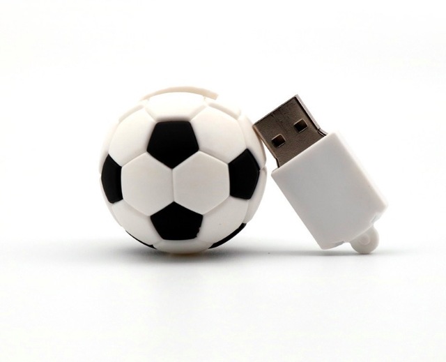 1GB 2GB 4GB 8GB 16GB PVC Football Shape Basketball USB Bowling USB Rugby USB Memory Stick for Promotional Gifts