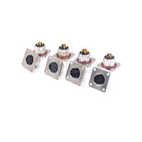 Cable conector M16 AISG Conectores métricos circulares IP67 en miniatura