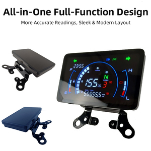 Nuevo Conjunto de Instrumentos Digitales LCD para Motocicleta, Carcasa Negra de 12V para Vento Ryder 150/CM150, Velocímetro, Tacómetro - Product Image 4