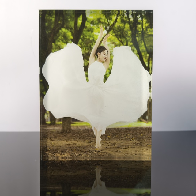 2cm Thick Acrylic Photo Block Custom Printing Cnc Cutting & Edge Polishing for Anime Peripheral Merchandise