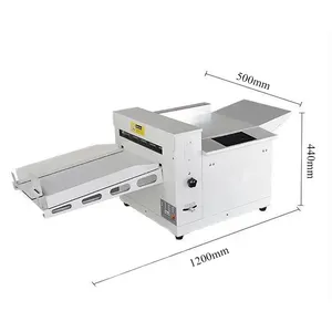 Máquina de dobramento de papel Lks-330 mm, máquina dobrável de papel de perfuração industrial da qualidade superior da grau 330