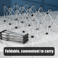MUFASHA - Cadre de support en alliage d'aluminium à pattes d'araignée, table de travail pliable télescopique pratique pour le travail du bois, pieds de table pliables pour l'extérieur