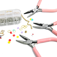 Outils et Équipements de Gros pour Bijoux: Pinces à Bec Long, Rond, Plat, Coudé, Coupantes, Ciseaux et Brucelles pour la Fabrication de Bijoux DIY