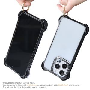 Fundas Transparentes Anti-Impacto para Teléfono de 7.5M, Fundas Personalizadas de TPU y Cuero para Teléfono Celular al por Mayor para iPhone 16 15 14 13 Pro Max - Product Image 6
