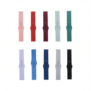 Correa Universal de Silicona para Reloj Inteligente de 20 mm, Correa de Repuesto Deportiva para Apple Watch, Fitbit, Samsung Galaxy Watch - Product Image 2