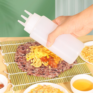 3 Hole Squeeze Tomato Sauce Dispensers Plastic Sauce Squeeze Ketchup Bottles - Product Image 3