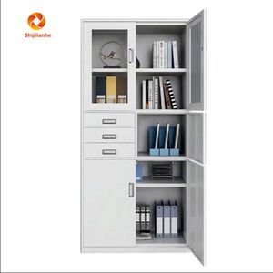 スチールファイリングキャビネットとボールト3引き出しスチールファイルスチールキャビネットメーカー4ドアファイルキャビネット - Product Image 3