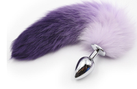 Plug anal queue de renard, jouet sexuel pour adultes, pour femmes et hommes, 100% étanche, sensation réaliste, violet