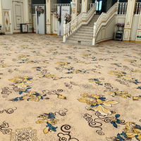 Hotel bedruckter Teppich Großflächiger, vollständig bedeckter, individueller Muster-Schlafzimmer-Wohnzimmer-Teppich Moderne, einfache, verschleiß feste Rolle
