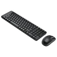 Ensemble clavier et souris sans fil Logitech MK220 Anti-Ghosting 3 touches pour ordinateur portable, ordinateur de bureau, bureau ou usage domestique