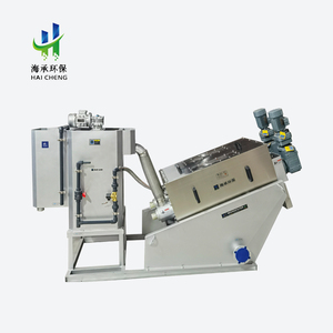 Fabrikpreis Hochleistungs-Fest-Flüssig-Trennung Schnecken-Schlamm-Entwässerer PLC-Gesteuert 1000L/Stunde CE-Zertifiziert - Product Image 2